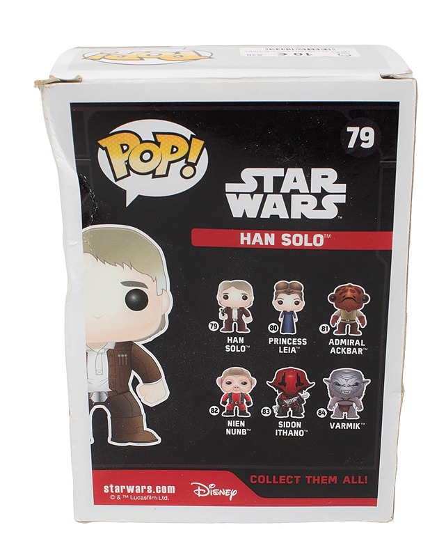 FUNKO POP Star Wars; Han Solo #79 - Lasten lelut - 10105583875 - 2