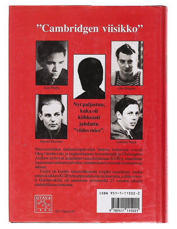 KGB - Andrew, Christopher - Historiakirjat - 10105583883 - 1