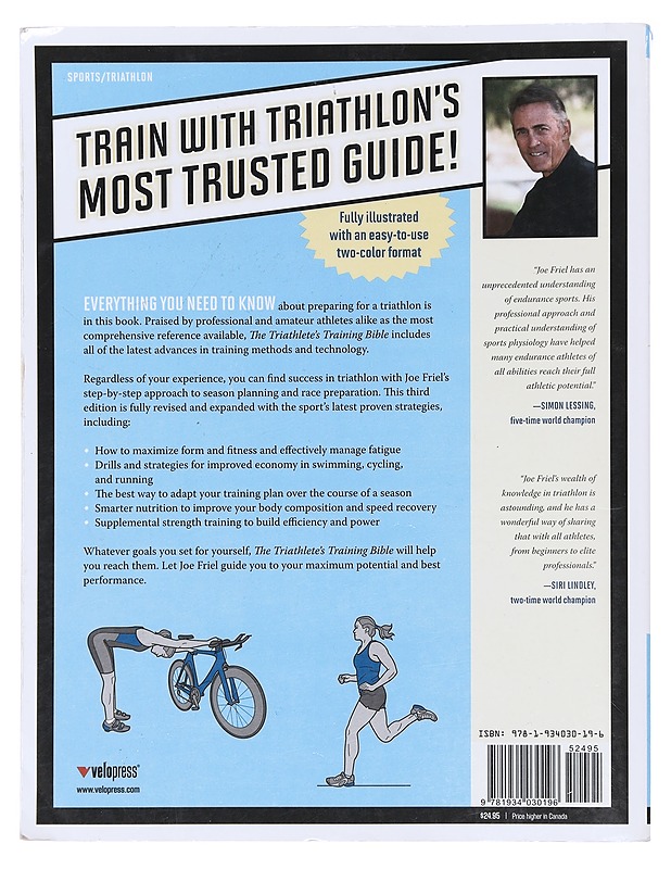 The triathlete's training bible - Joe Friel - Tietokirjat ja oppaat - 10105583920 - 1