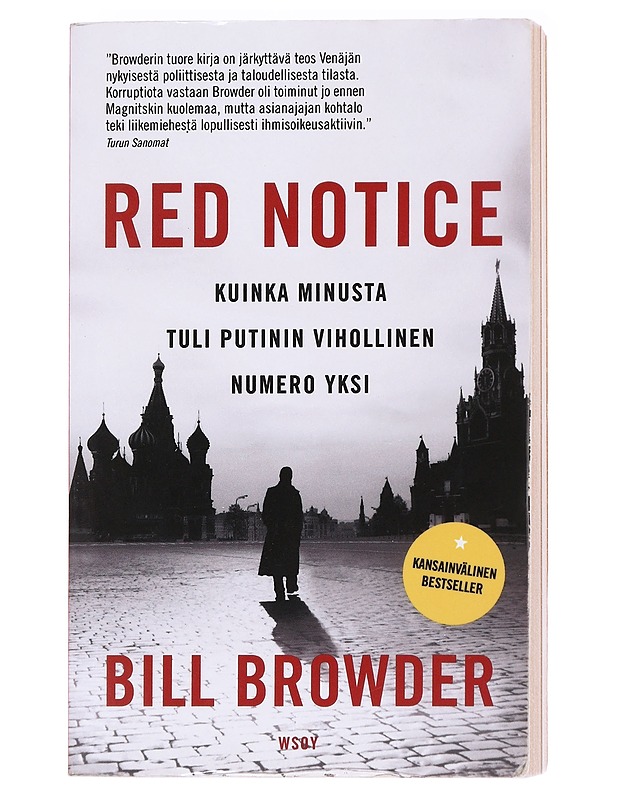 Red notice : kuinka minusta tuli Putinin vihollinen numero yksi - Sheppard, T. G. - Elämäkerrat ja muistelmat - 10105583922 - 0