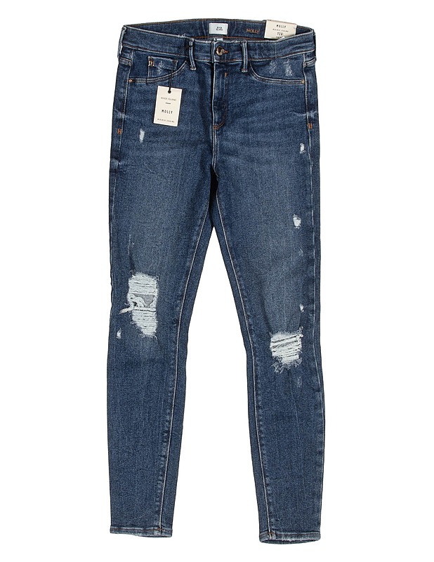 RIVER ISLAND Molly -farkkuleggingsit, 38 R - Naisten vaatteet - 10105583937 - 0