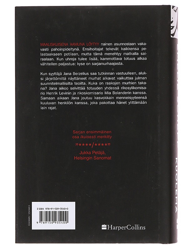 Hidas kuolema - Schepp, Emelie - Romaanit ja novellit - 10105584038 - 1