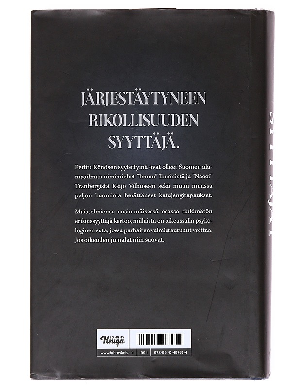 Syyttäjä I - Könönen, Perttu - Elämäkerrat ja muistelmat - 10105584071 - 1