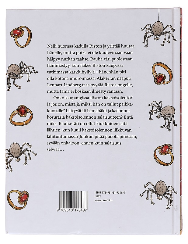 Risto Räppääjä ja kaksoisolento - Nopola, Sinikka - Lastenkirjat - 10105584086 - 1