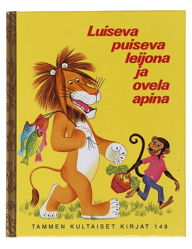 Luiseva puiseva leijona ja ovela apina - Carey, Mary - Lastenkirjat - 10105584100 - 0
