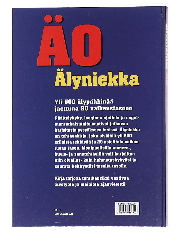 Älyniekka ÄO / älyä ja osaa! - Cameron, Joe - Tietokirjat ja oppaat - 10105584110 - 1