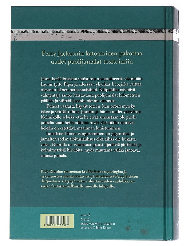 Eksynyt sankari - Riordan, Rick - Fantasia- ja scifi - 10105584113 - 1
