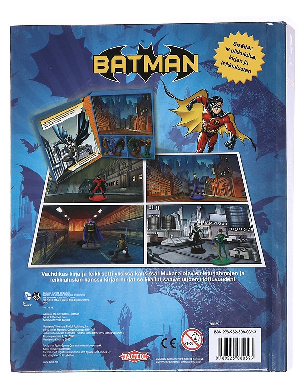 Batman : Gotham Cityn sankari : lue ja leiki - Eaves, Katherine - Lastenkirjat - 10105584116 - 1