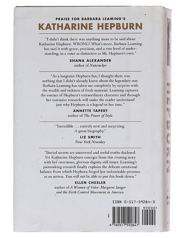 Katharine Hepburn - Barbara Leaming - Elämäkerrat ja muistelmat - 10105584144 - 1