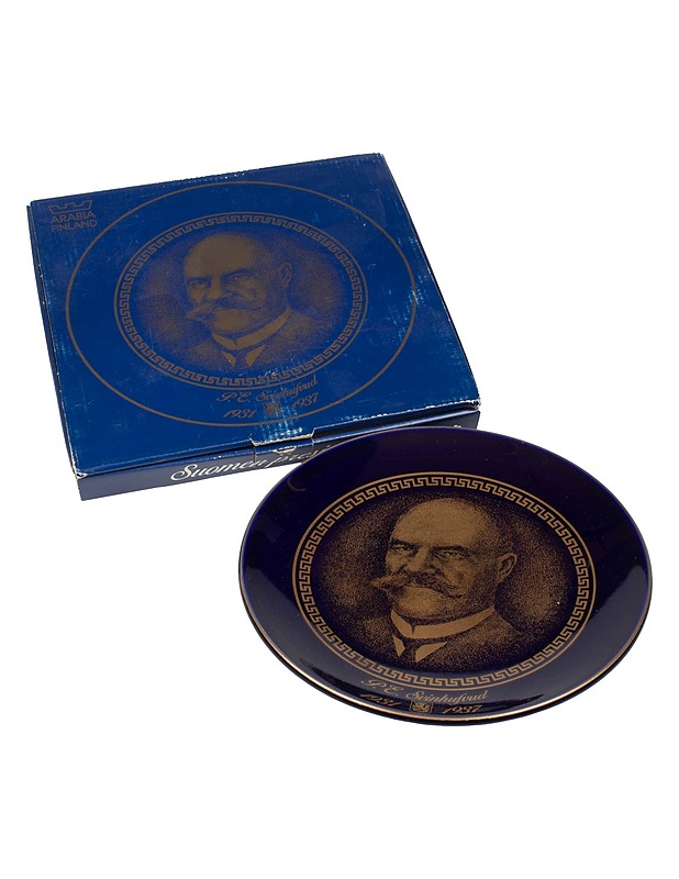 ARABIA Suomen presidentit P. E. Svinhufvud seinälautanen - Designsuosikit - 10105584149 - 0