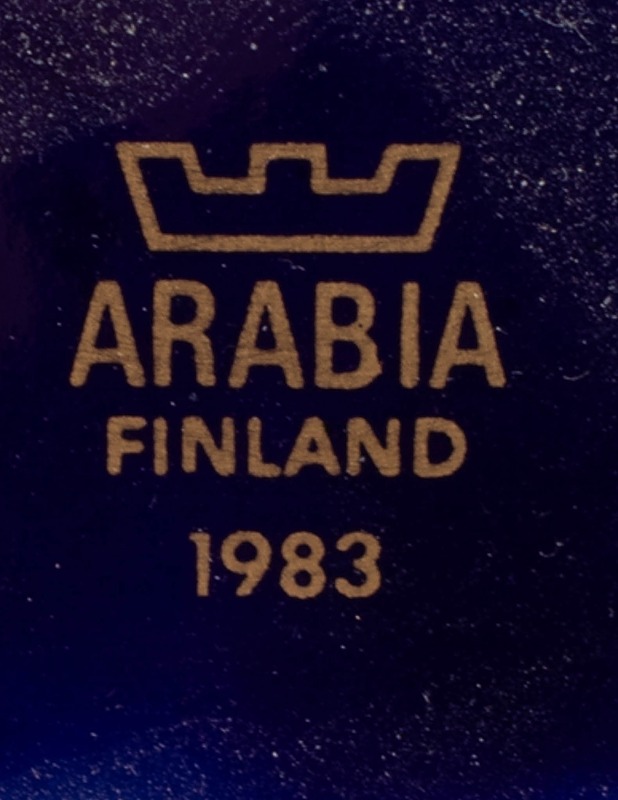 ARABIA Suomen presidentit P. E. Svinhufvud seinälautanen - Designsuosikit - 10105584149 - 3