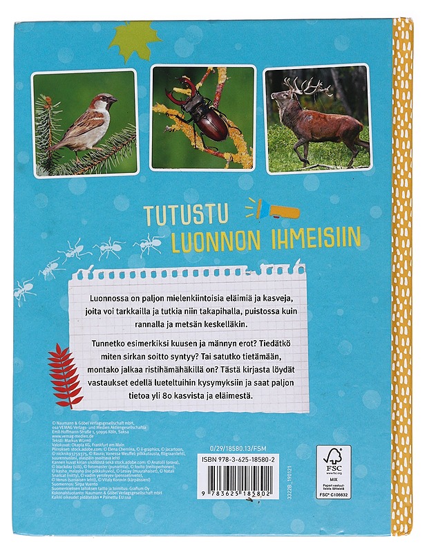 Upptäck djur & natur - Würmli, Marcus - Lastenkirjat - 10105584162 - 1