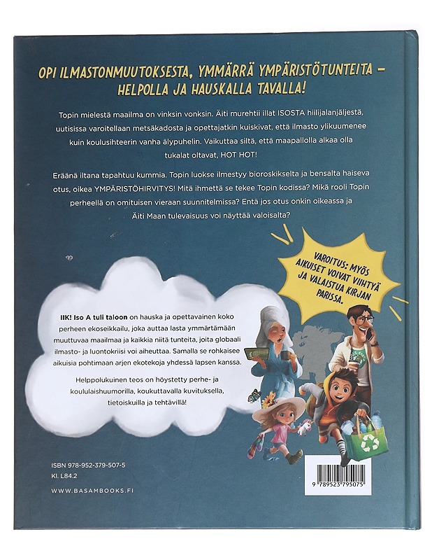 Iik! Iso A tuli taloon - Heikkinen, Piia - Lastenkirjat - 10105584177 - 1