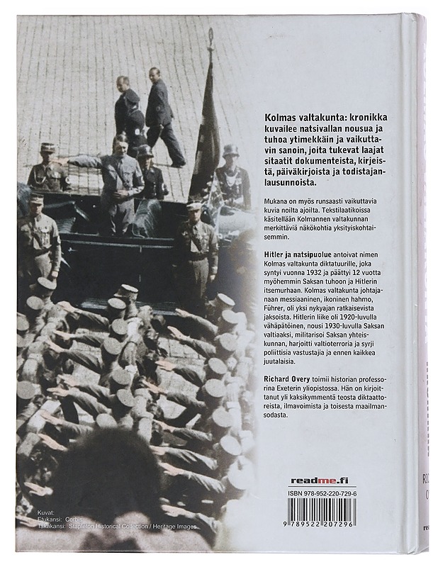 Kolmas valtakunta / kronikka - Overy, Richard - Historiakirjat - 10105584191 - 1