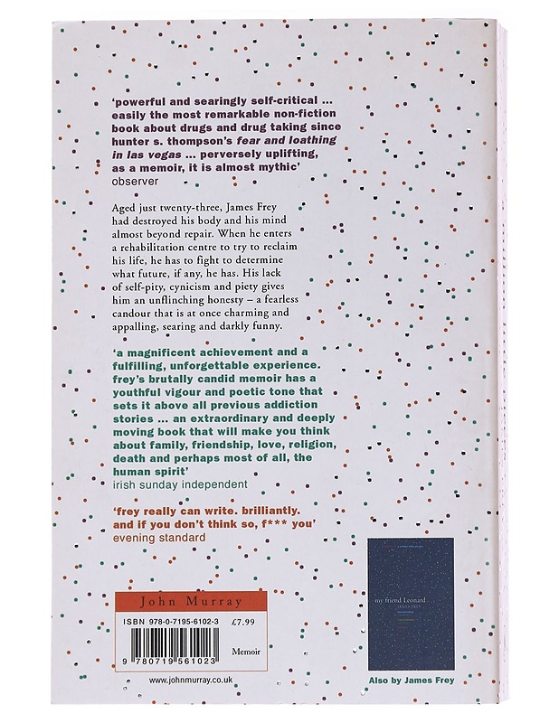 A Million Little Pieces - James Frey - Elämäkerrat ja muistelmat - 10105584213 - 1