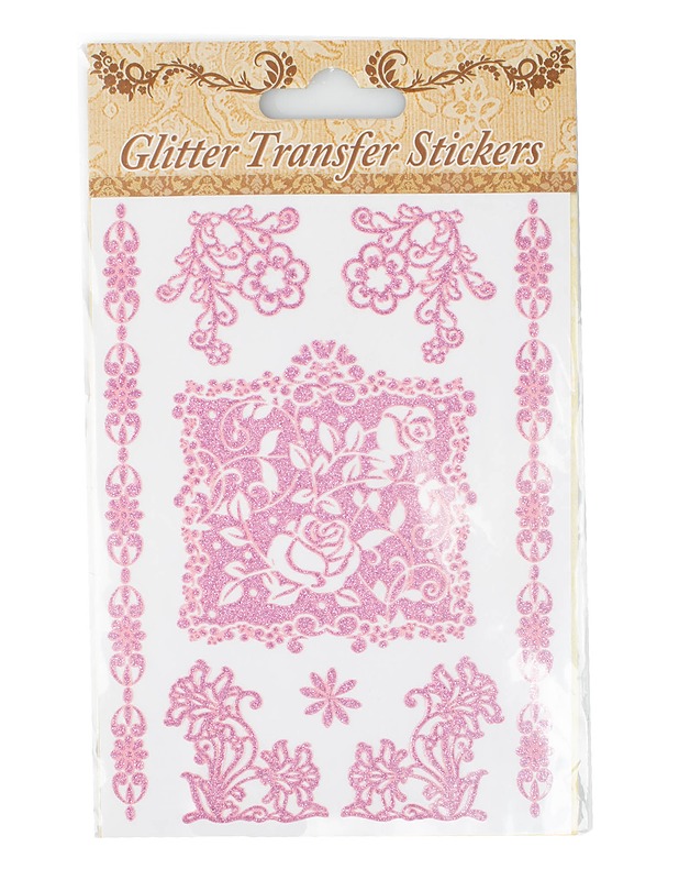 Glitter Transfer Stickers tarra - Askartelu - 10105584219 - 0