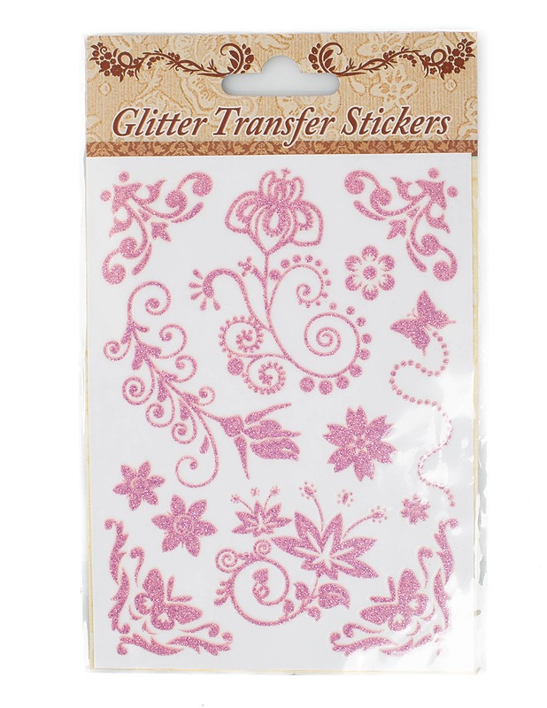 Glitter Transfer Stickers tarra - Askartelu - 10105584224 - 0