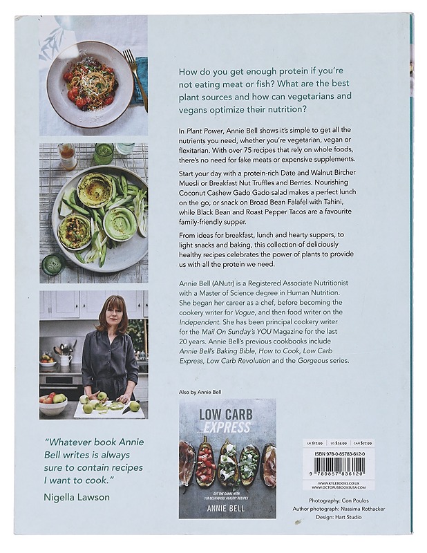 Plant Power: Protein-rich recipes for vegetarians and vegans - Annie Bell - Ruokakirjat - 10105584235 - 1