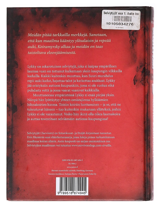 Autio kaupunki - Hunter - Nuorten kirjat - 10105584266 - 1