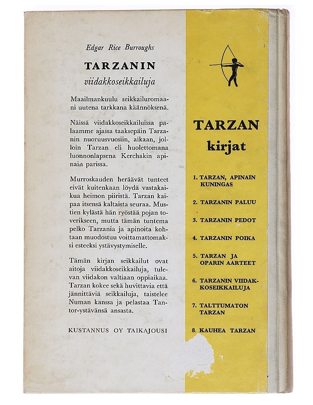 Tarzanin Viidakkoseikkailuja - Edgar Rice Burroughs - Lastenkirjat - 10105584269 - 1