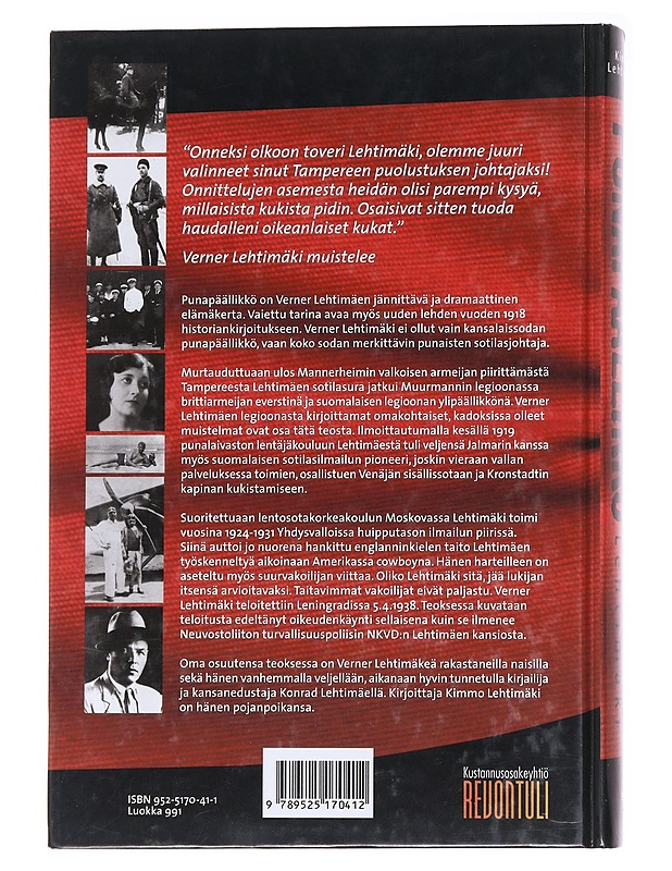 Puna-Päällikkö - Kimmo Lehtimäki - Historiakirjat - 10105584286 - 1
