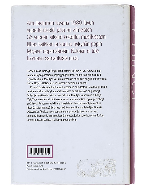 Prince - Thorne, Matt - Tietokirjat ja oppaat - 10105584291 - 1