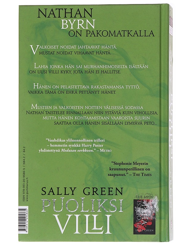 Puoliksi villi - Green, Sally - Nuorten kirjat - 10105584293 - 1