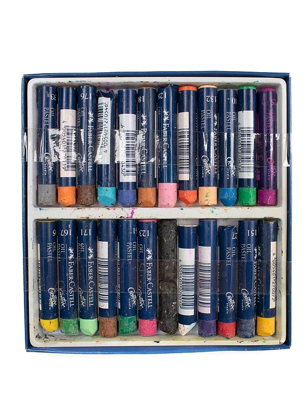 FABER CASTELL Pysyvät öljypastellit, 24kpl - Askartelu - 10105584306 - 1