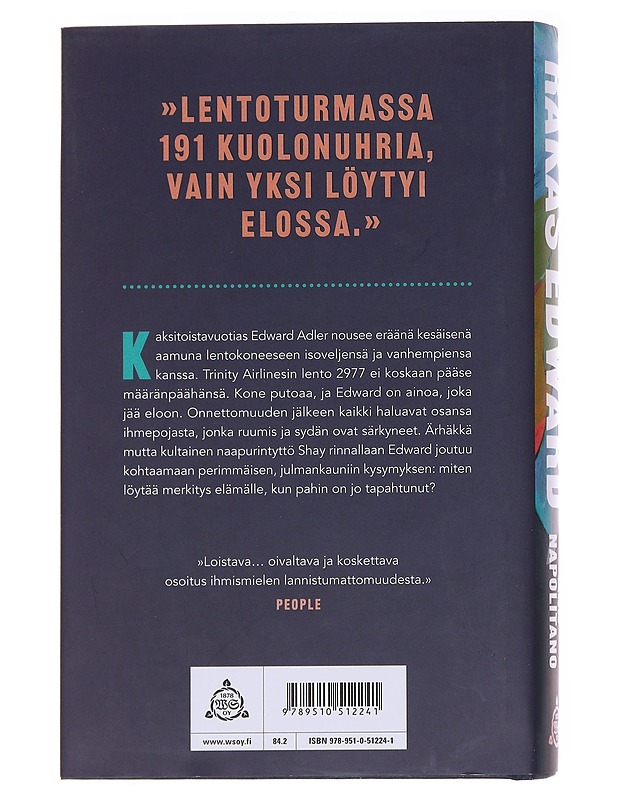 Rakas Edward - Napolitano, Ann - Romaanit ja novellit - 10105584310 - 1