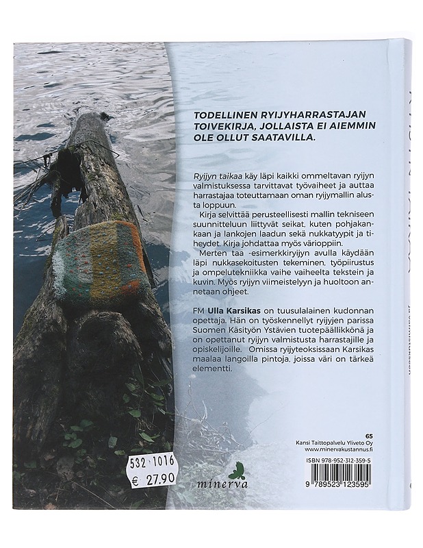 Ryijyn taikaa : opas ryijyn suunnitteluun ja valmistukseen - Ulla Karsikas - Tietokirjat ja oppaat - 10105584313 - 1