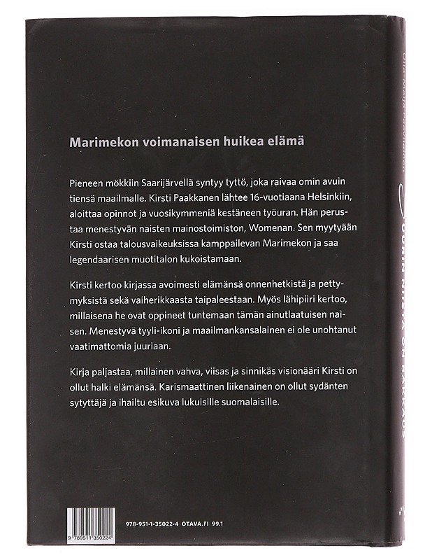 Suurin niistä on rakkaus : Kirsti Paakkasen tarina - Paavilainen, Ulla-Maija - Elämäkerrat ja muistelmat - 10105584325 - 1