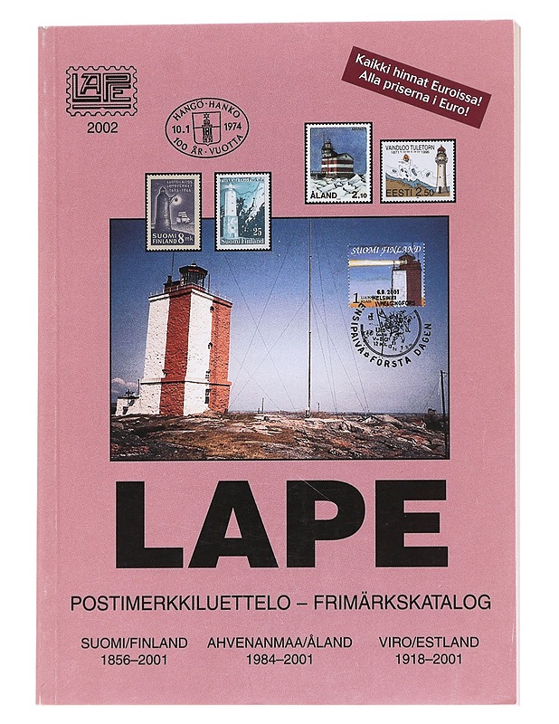 Lape 2002 : postimerkkiluettelo - Peltonen, Lauri - Tietokirjat ja oppaat - 10105584336 - 0
