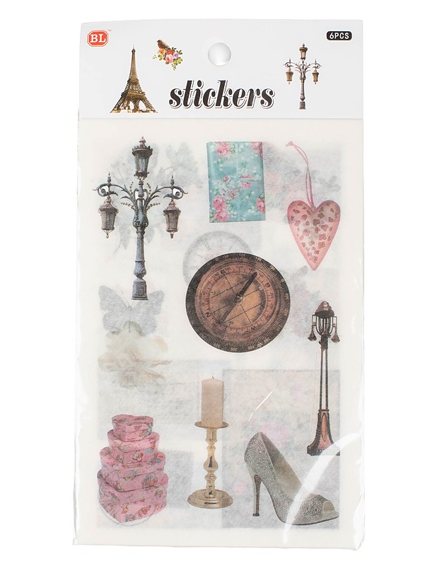 BL Stickers tarra, 6kpl - Askartelu - 10105584338 - 0