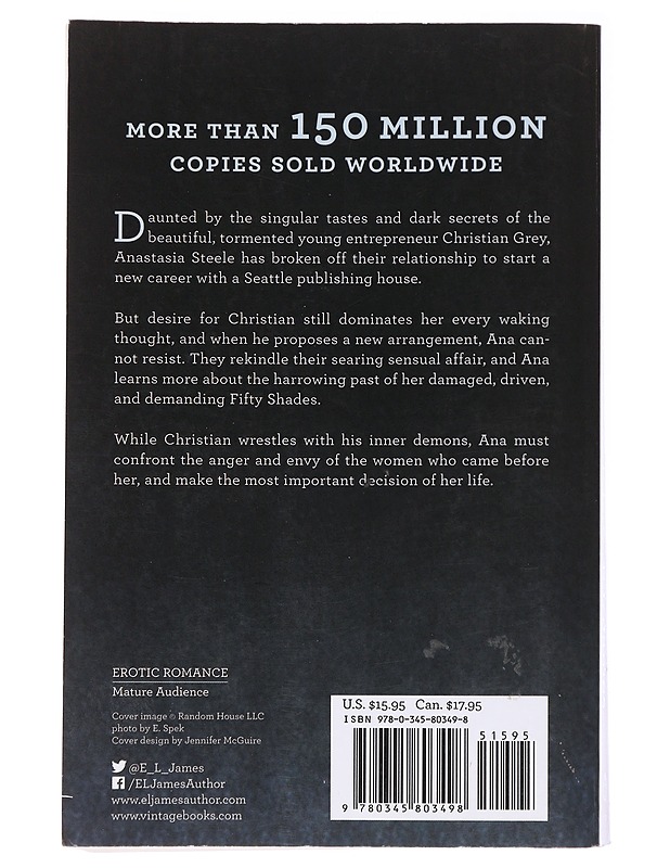 Darker - E. L. James - Romaanit ja novellit - 10105584345 - 1