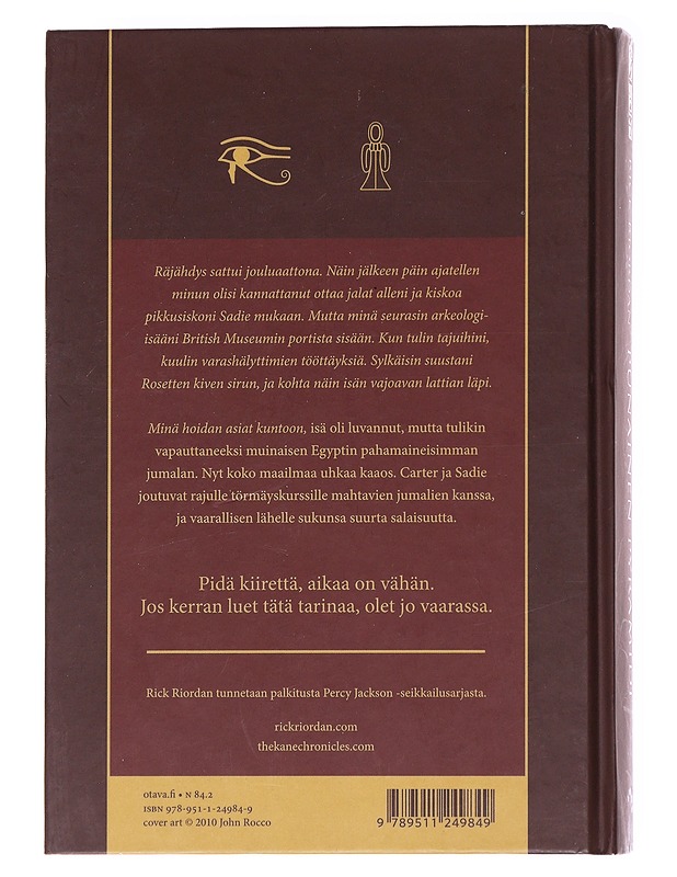Punainen pyramidi - Riordan, Rick - Romaanit ja novellit - 10105584346 - 1
