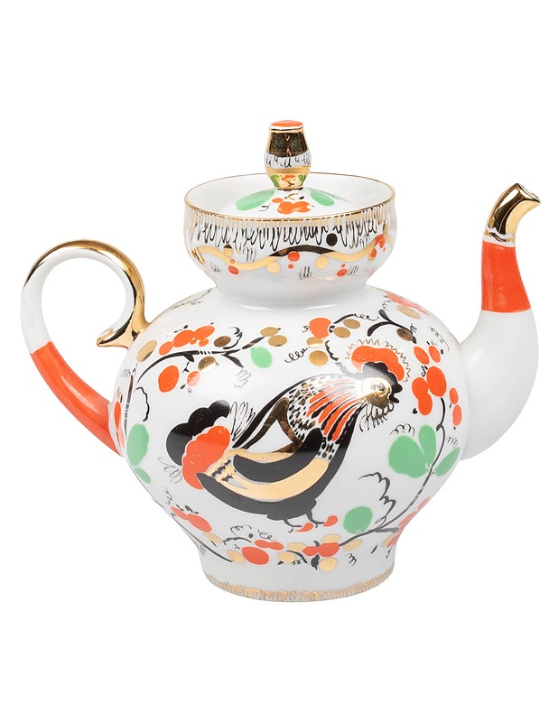 LOMONOSOV Kukko teekannu - Tarjoiluastiat - 10105584363 - 1
