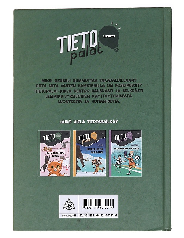 Söpöt lemmikkijyrsijät - Hurme, Vuokko - Lastenkirjat - 10105584381 - 1