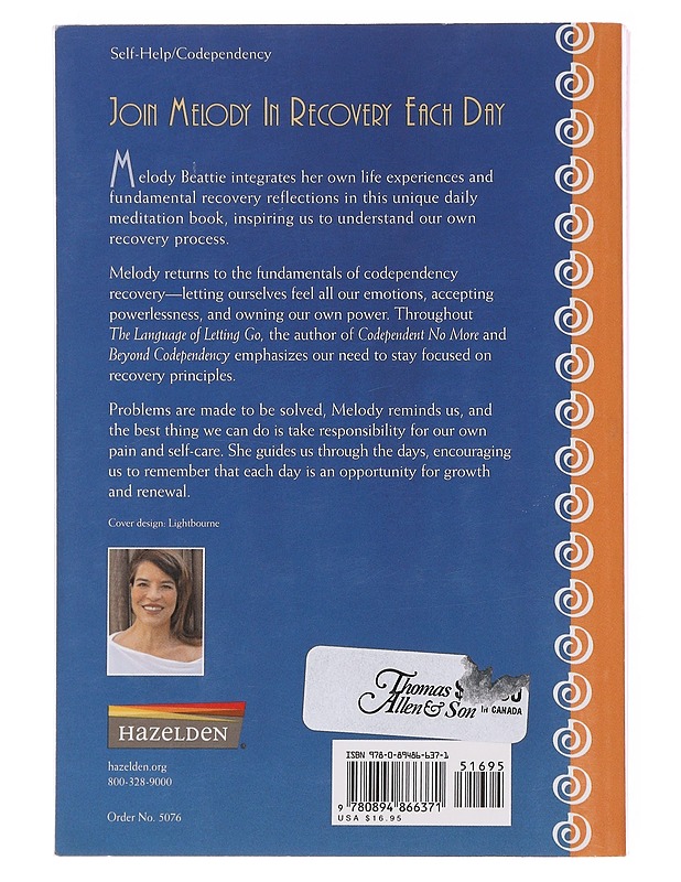 The Language of Letting Go - Beattie, Melody - Tietokirjat ja oppaat - 10105584391 - 1