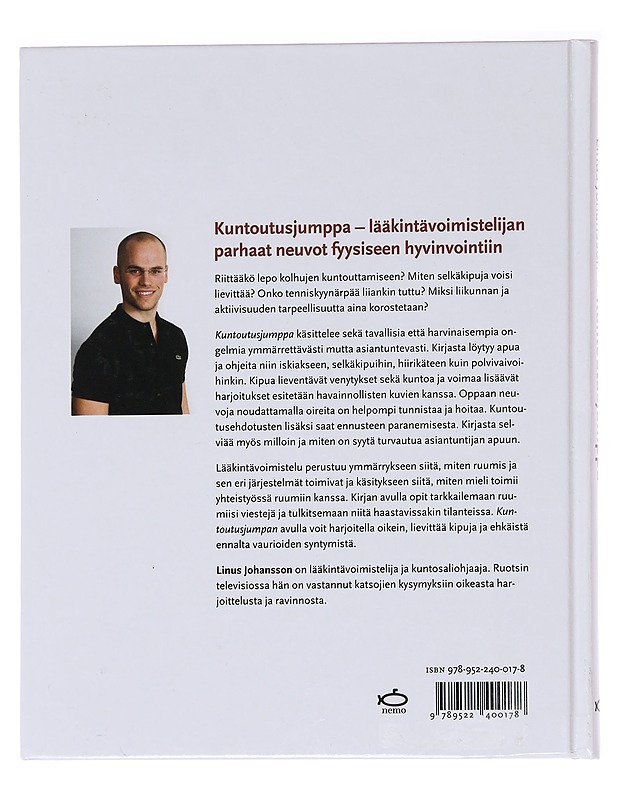 Kuntoutusjumppa : lääkintävoimistelijan parhaat neuvot fyysiseen hyvinvointiin - Johansson, Linus - Tietokirjat ja oppaat - 10105584427 - 1