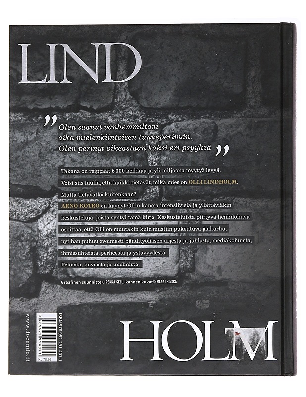 Yhden miehen varietee - Lindholm, Olli - Elämäkerrat ja muistelmat - 10105584436 - 1