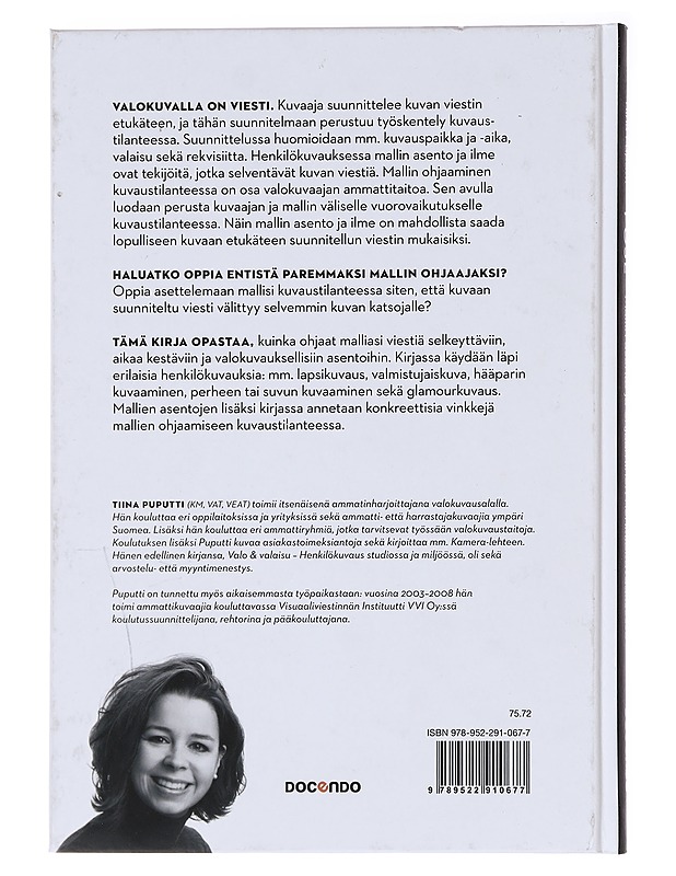 POSE : mallin asento ja ohjaaminen henkilökuvauksessa - Puputti, Tiina - Tietokirjat ja oppaat - 10105584438 - 1