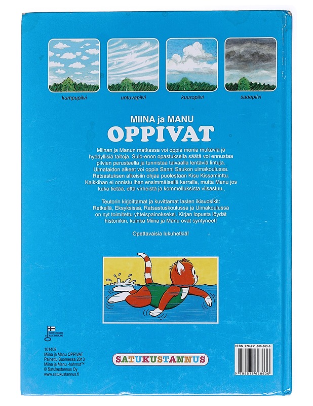 Miina ja Manu oppivat - Teutori - Lastenkirjat - 10105584451 - 1
