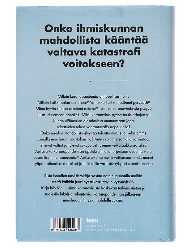 Mitä koronapandemian jälkeen - Risto Isomäki - Tietokirjat ja oppaat - 10105584471 - 1