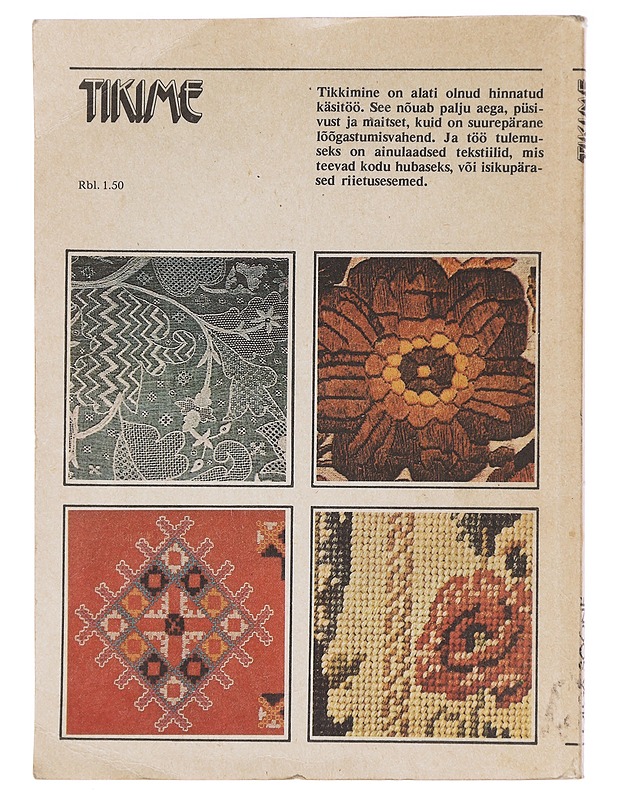 Tikime - Olga Soone - Käsityökirjat - 10105584544 - 1