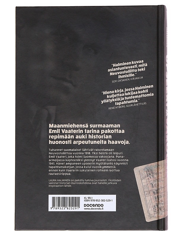 Upseeri ja vakooja - Laura Halminen - Historiakirjat - 10105584560 - 1