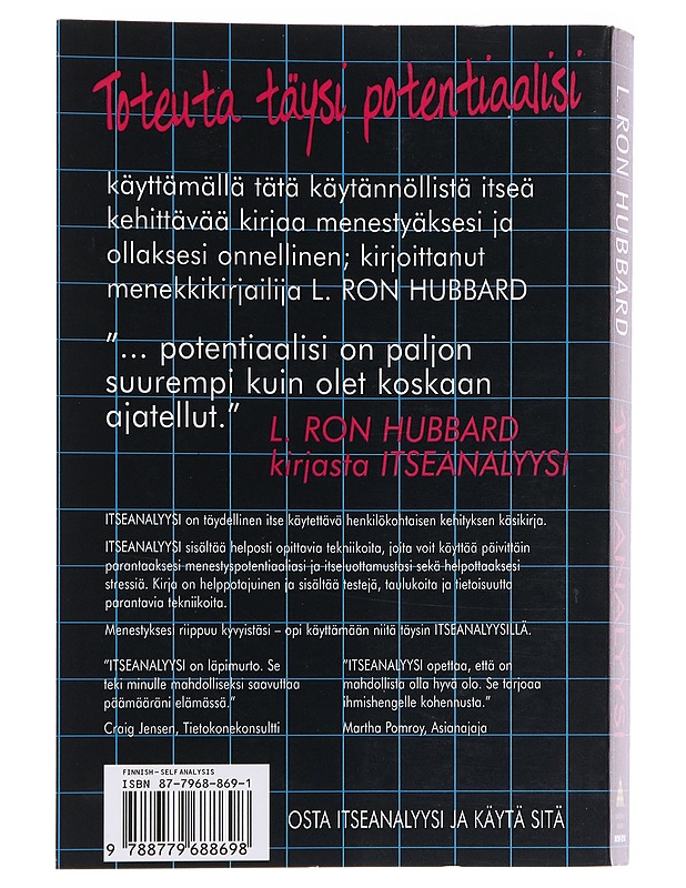 Itseanalyysi - L. Ron Hubbard - Tietokirjat ja oppaat - 10105584605 - 1