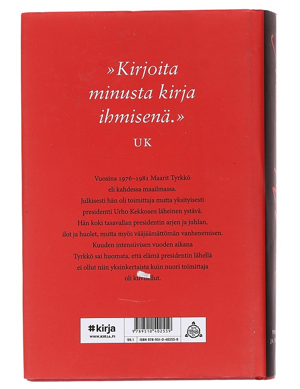 Presidentti ja toimittaja - Maarit Tyrkkö - Elämäkerrat ja muistelmat - 10105584608 - 1