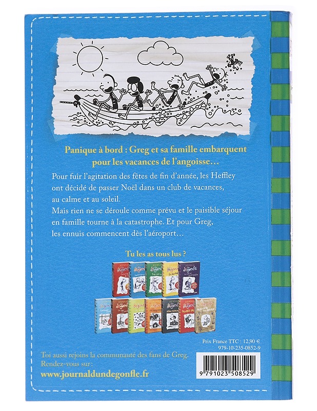 Journal d'un dégonflé - Tome 12 - Sauve qui peut !: Journal d'un dégonflé, tome 12 -  Jeff Kinney  - Nuorten kirjat - 10105584615 - 1