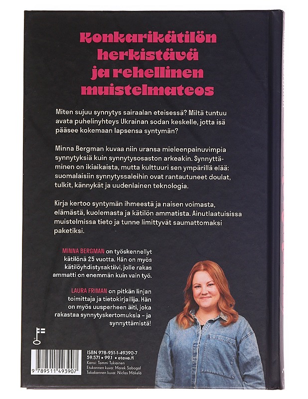 Kätilö kanssasi : synnytyskertomuksia - Bergman, Minna - Tietokirjat - 10105584624 - 1