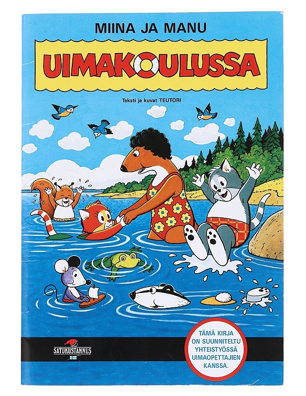 Miina ja Manu uimakoulussa - Teutori - Lastenkirjat - 10105584637 - 0